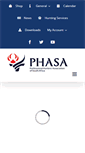 Mobile Screenshot of phasa.co.za